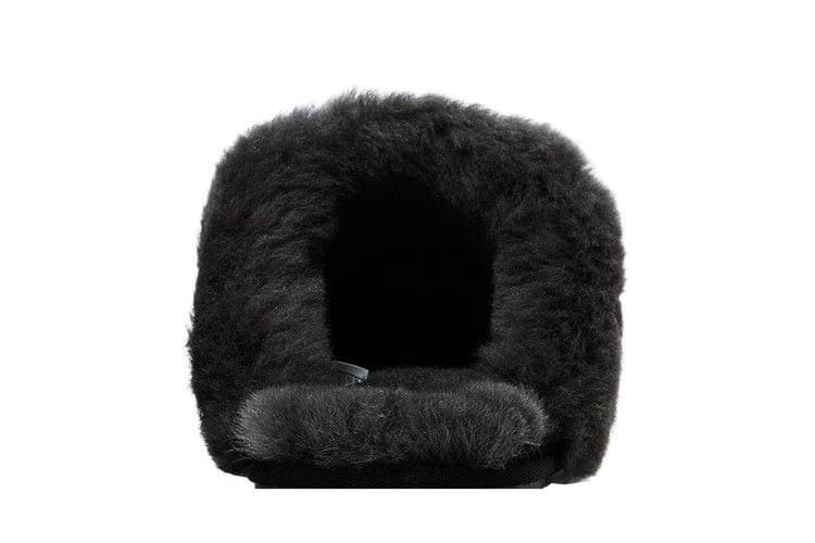 UGG Wmns Scuffette II 'Black Grey'