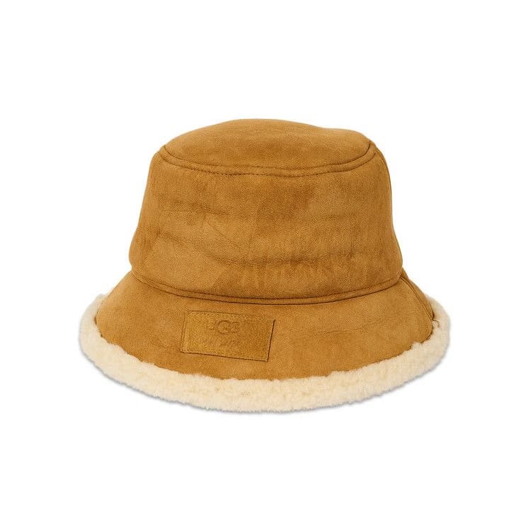 Palace x Ugg Shearling Bucket Hat Chestnut