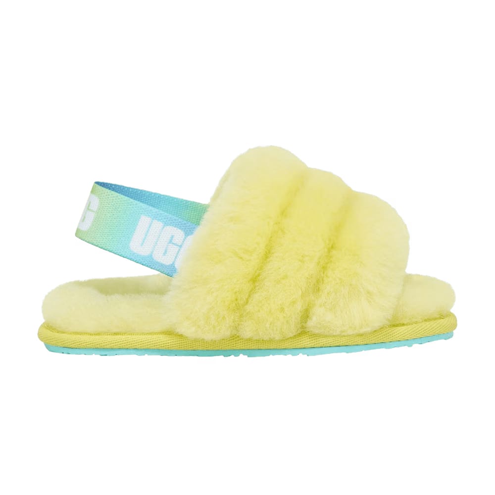 UGG Fluff Yeah Slide Toddler Pollen Gradient