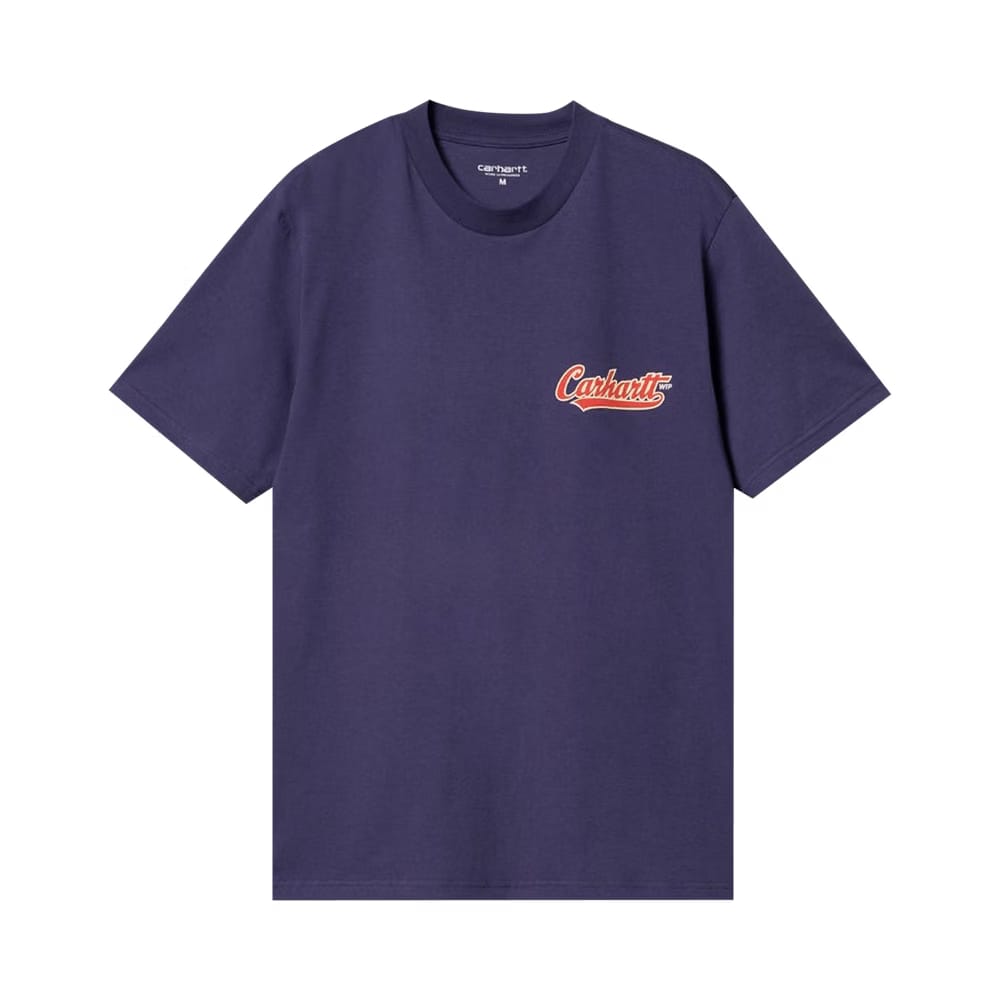 Carhartt WIP Shorts-Sleeve Spill T-Shirt Aura