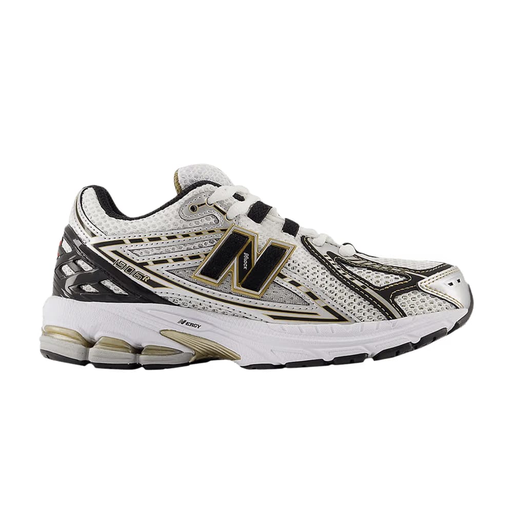 New Balance 1906R Big Kid Metallic Silver Metallic Gold