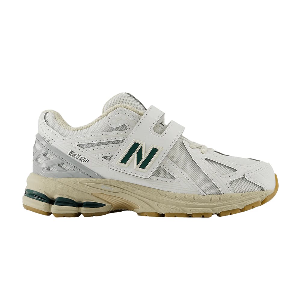 New Balance 1906R Hook & Loop Little Kid White Green