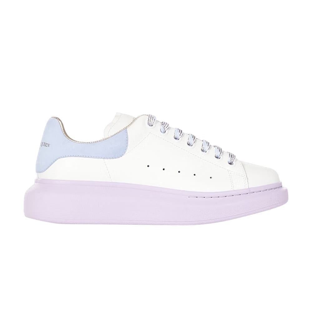 Alexander McQueen Wmns Oversized Sneaker 'White Blue Purple'