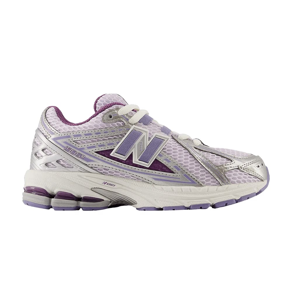New Balance 1906R Big Kid Wide Silver Metallic Dusted Grape