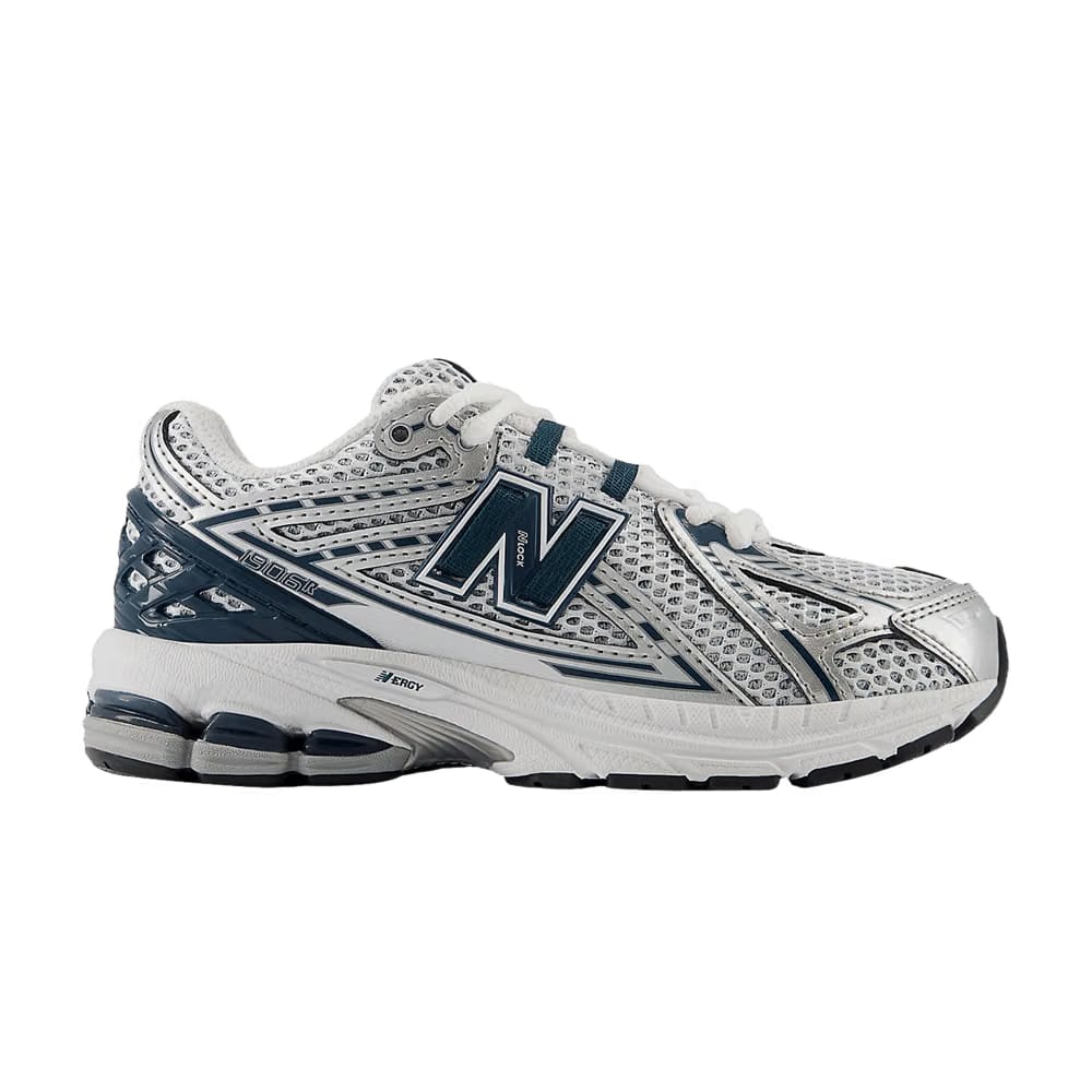 New Balance 1906R Little Kid Silver Metallic Deep Ocean