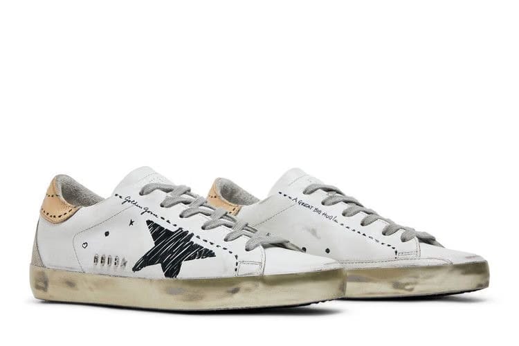 Golden Goose Wmns Superstar 'White Gold'