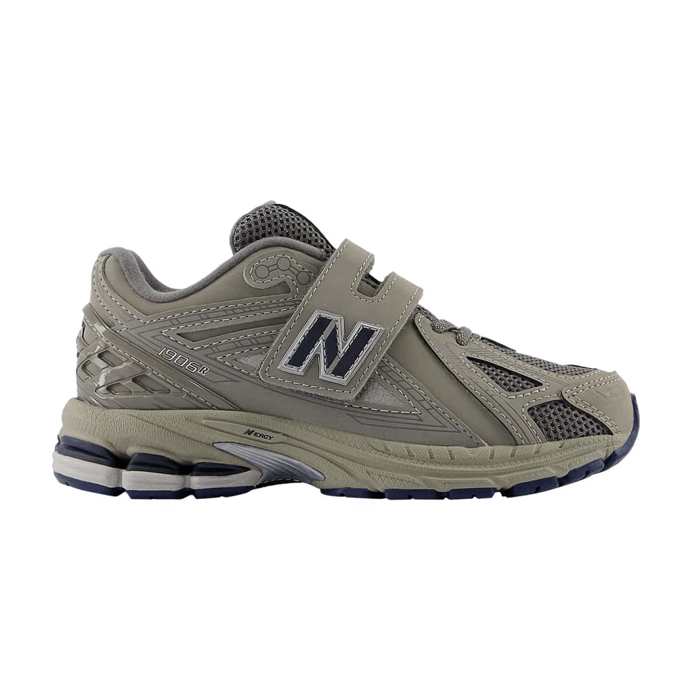 New Balance 1906R Hook & Loop Little Kid Castlerock Natural Indigo