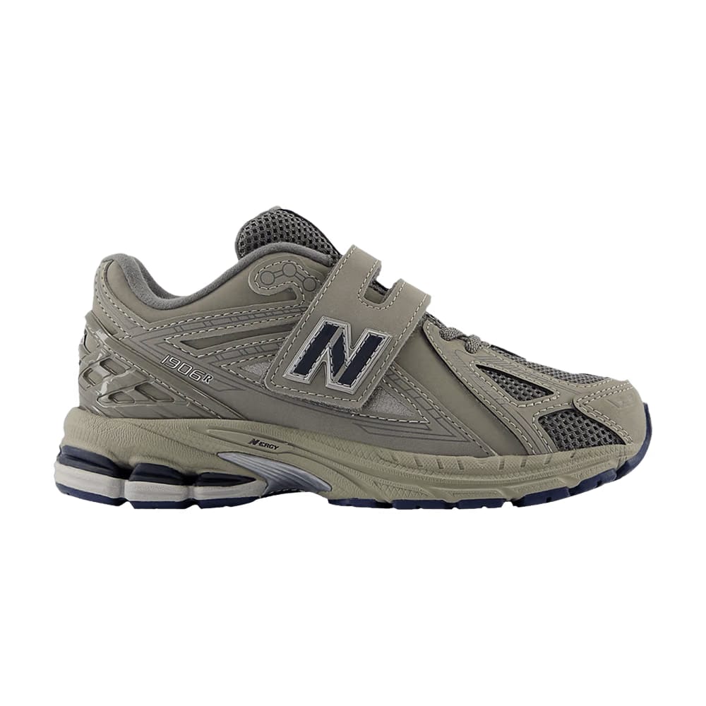 New Balance 1906R Hook & Loop Little Kid Wide Castlerock Natural Indigo