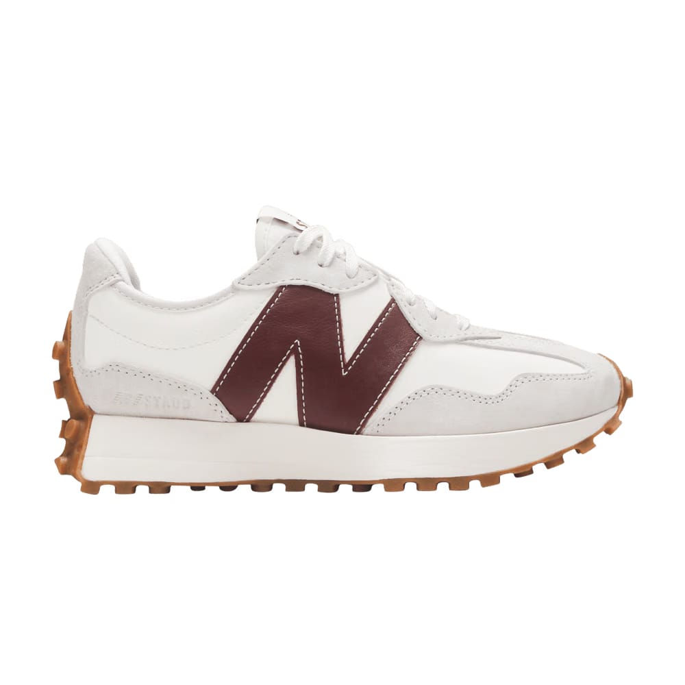 New Balance STAUD x Wmns 327 'Grey Burgundy'