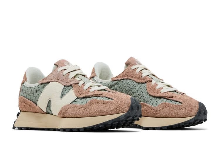 New Balance 327 Woven Pack - Flat Taupe Olivine