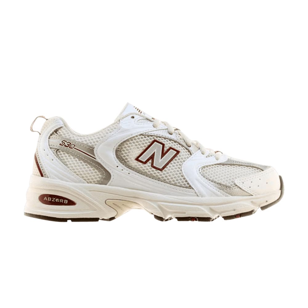 New Balance 530 Sea Salt Mercury Red