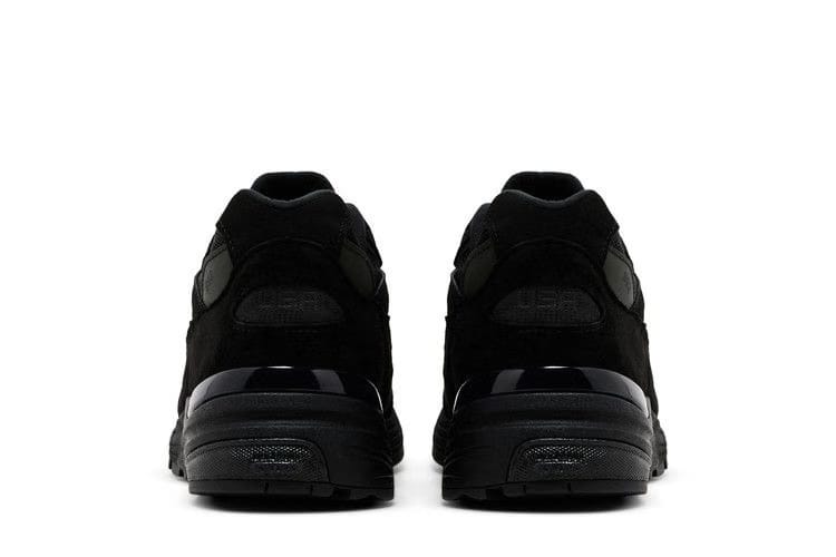 New Balance 992 Made in USA Triple Black 2025