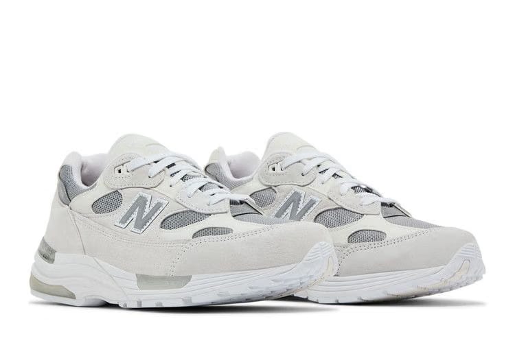 New Balance 992 Made in USA White Reflection
