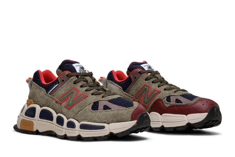 New Balance Salehe Bembury X 574 Yurt Team Forest Green