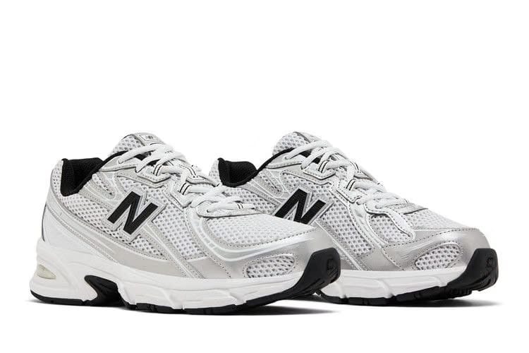 New Balance 740v2 White Silver Metallic Black