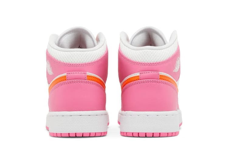 Jordan 1 Mid Pinksicle Safety Orange GS