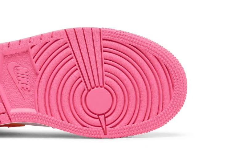 Jordan 1 Mid Pinksicle Safety Orange GS