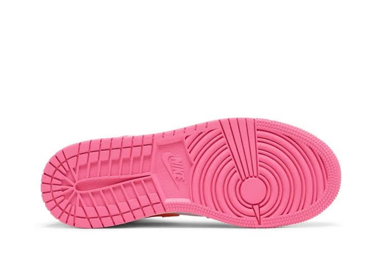 Jordan 1 Mid Pinksicle Safety Orange GS