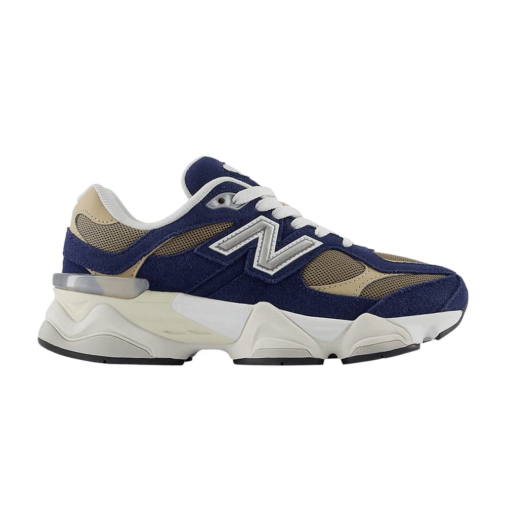 New Balance 9060 Big Kid Navy Mushroom