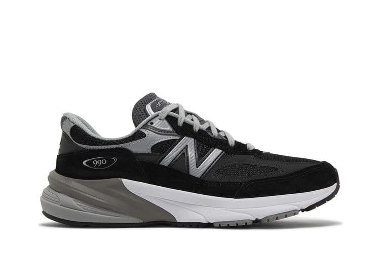 New Balance 990v6 Made in USA Black Silver