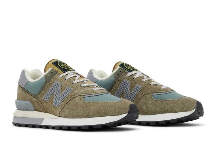 Stone Island x New Balance 574 Legacy Steel Blue