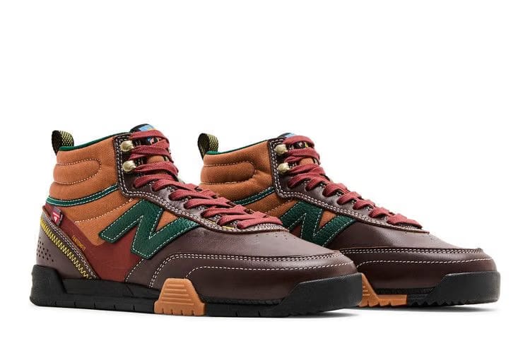 New Balance Numeric 440 Trail High v2 Brown Forest Green