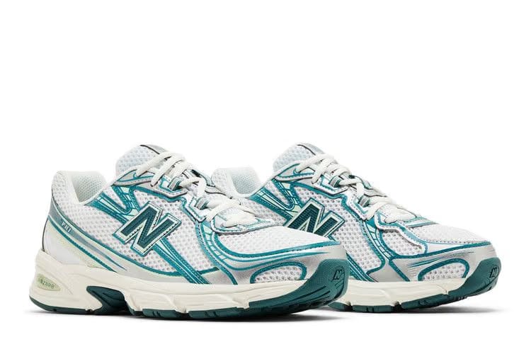 New Balance 740v2 White Marsh Green