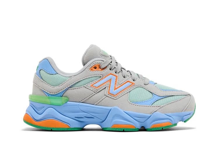 New Balance 9060 Big Kid Raincloud Electric Sky