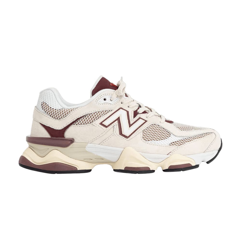 New Balance 9060 Linen Burgundy
