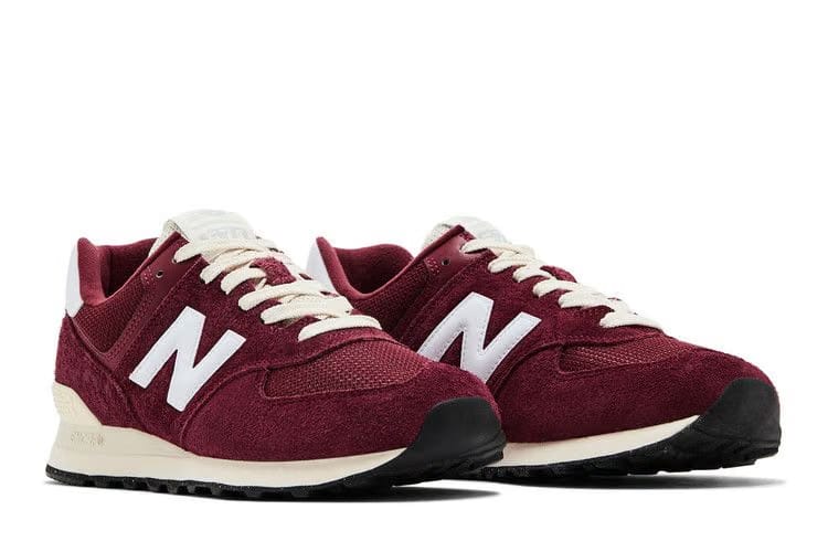 New Balance 574 Classic Crimson