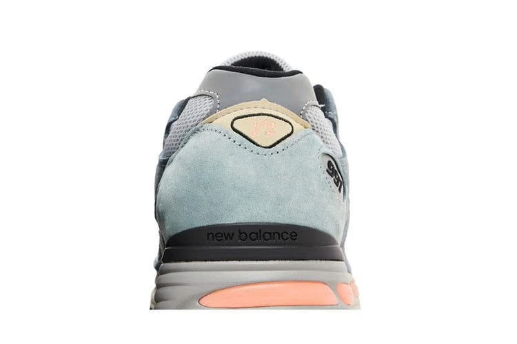 New Balance 991v2 Made In England Silver Blue Turbulence