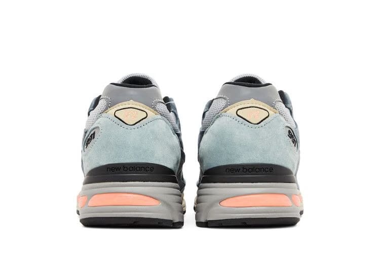 New Balance 991v2 Made In England Silver Blue Turbulence