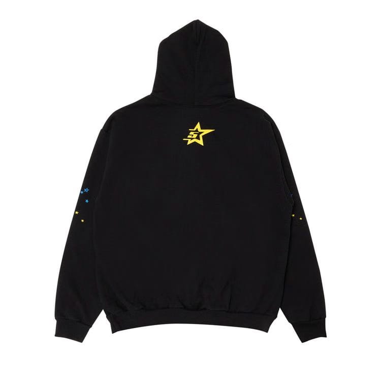 Sp5der P*nk Hoodie Black