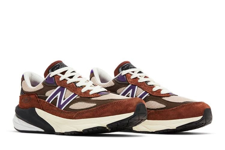 New Balance 990v6 Made in USA Rich Oak Cosmic Grape