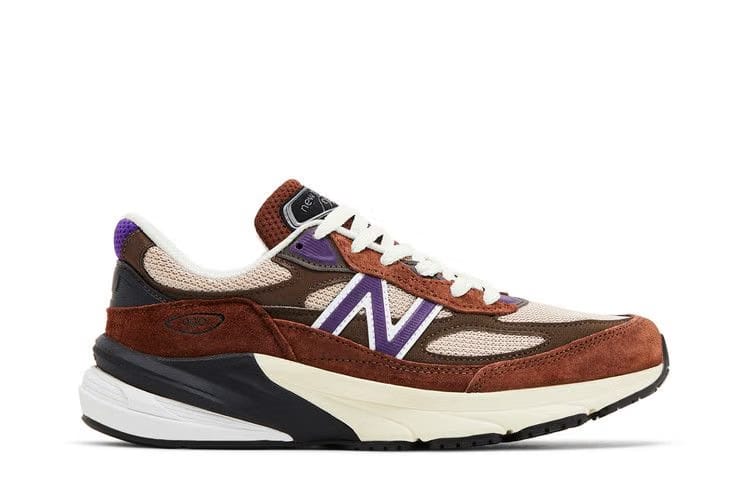 New Balance 990v6 Made in USA Rich Oak Cosmic Grape
