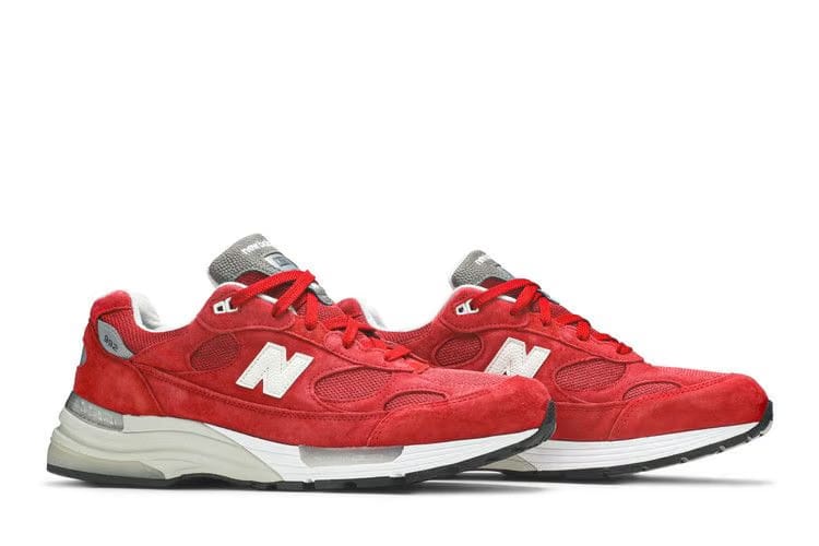 New Balance Kith x 992 Made in USA Kithmas Collection - Team Red