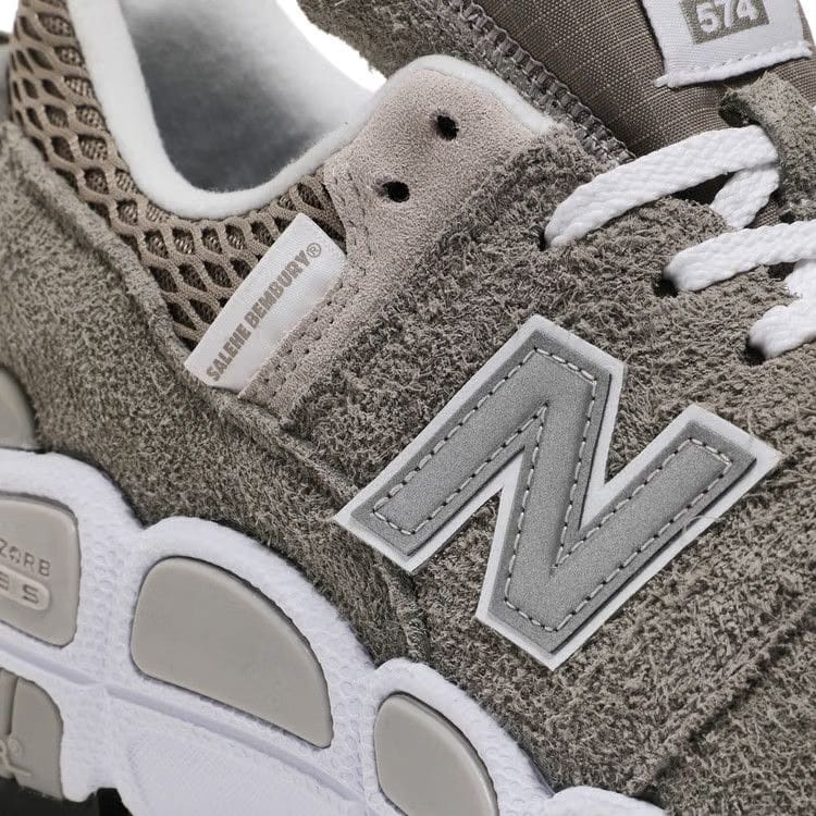 Salehe Bembury x New Balance 574 YURT Shark Skin