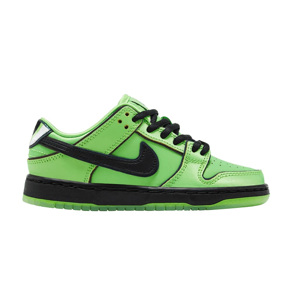 Nike SB Dunk Low The Powerpuff Girls Buttercup (Toddler)