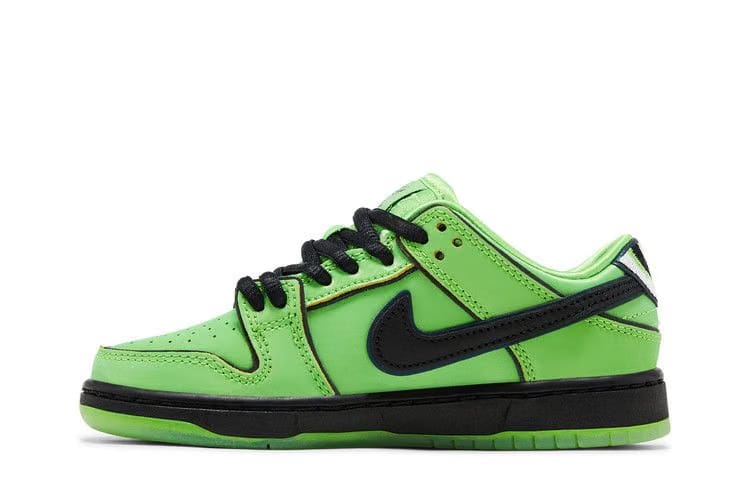 Nike SB Dunk Low The Powerpuff Girls Buttercup (Toddler)