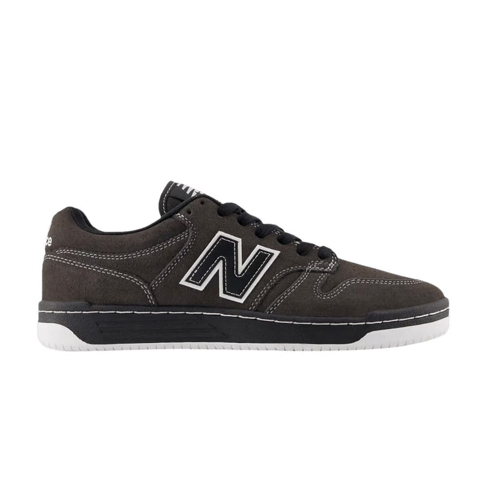 New Balance Numeric 480 Dark Grey Black Cement White