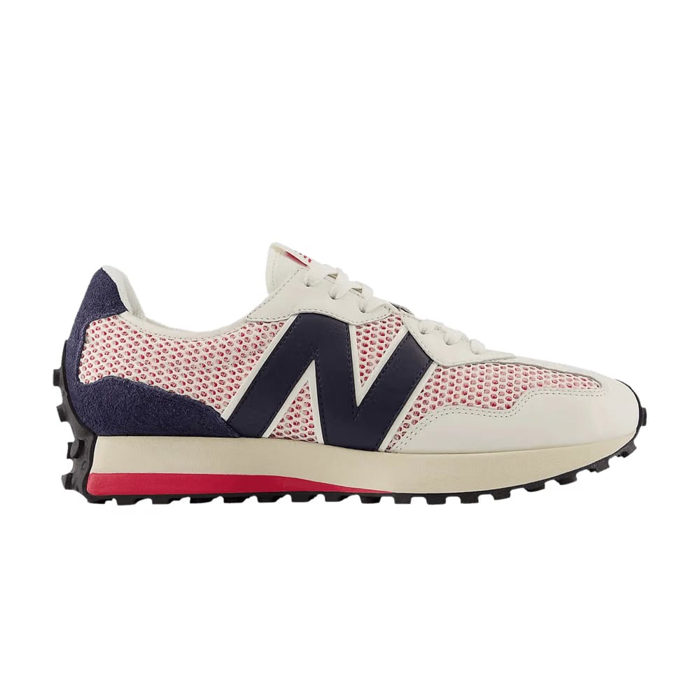 New Balance 327 White Eclipse Red