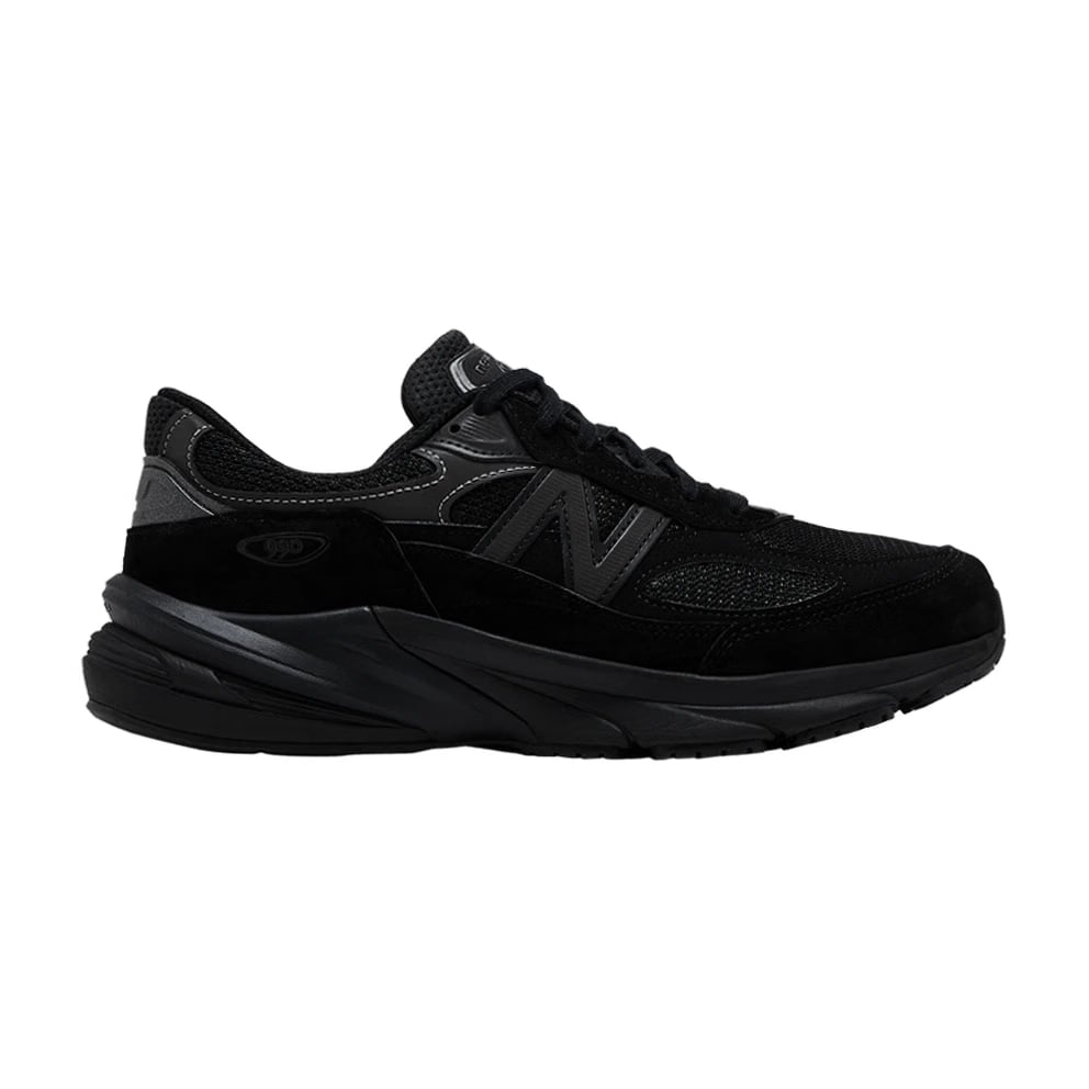 New Balance 990v6 Made in USA 2E Wide Triple Black