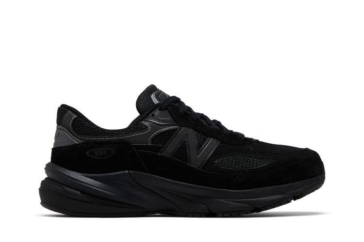 New Balance 990v6 Made in USA 2E Wide Triple Black