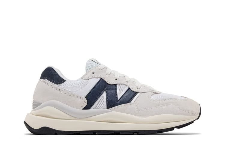 New Balance 57/40 White Navy