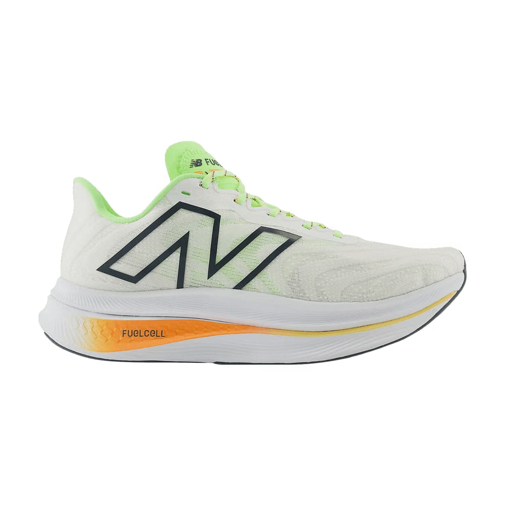 New Balance FuelCell SuperComp Trainer v2 White Lime Hot Mango