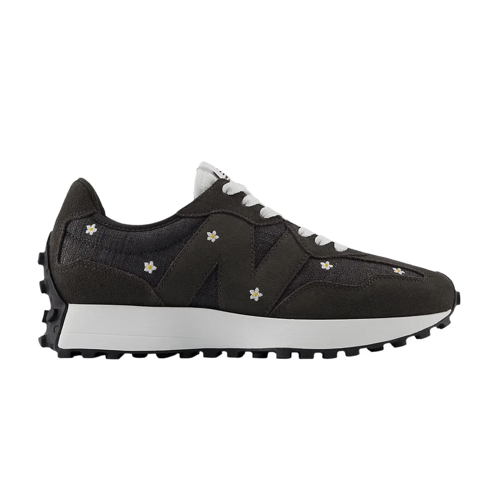 New Balance Wmns 327 'Black Floral Embroidery'