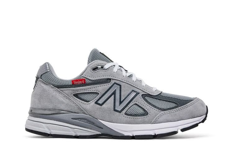 New Balance 990v4 Made In USA Red Label - Grey