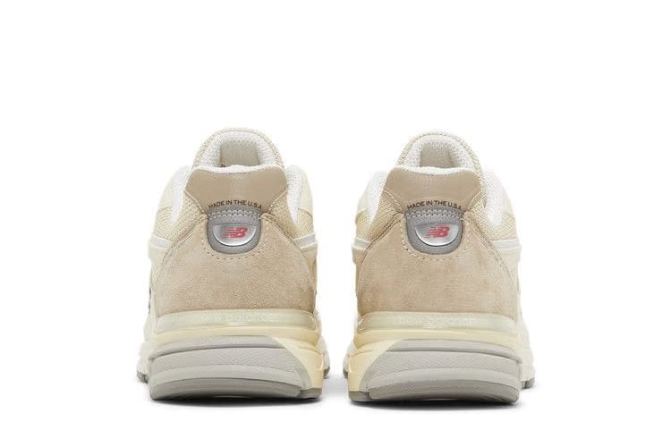 New Balance Teddy Santis x 990v4 Made in USA Limestone