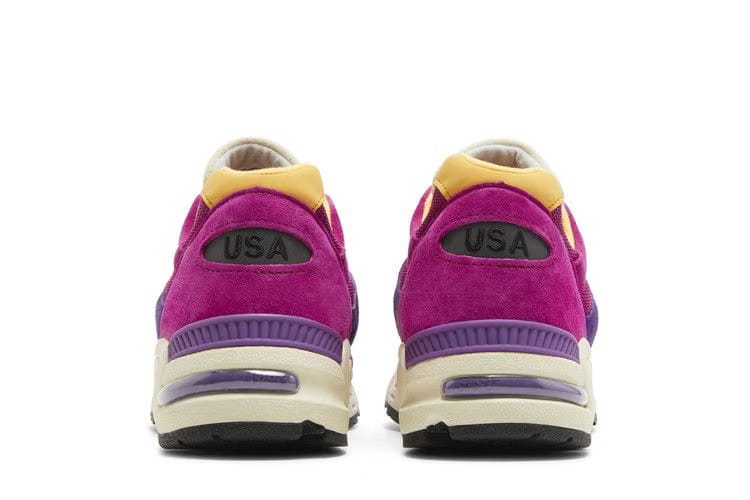 Teddy Santis x New Balance 990v2 Made in USA Purple Yellow