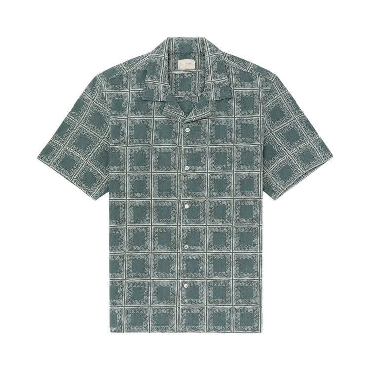 Aimé Leon Dore Tea Towel Leisure Shirt Slate Green